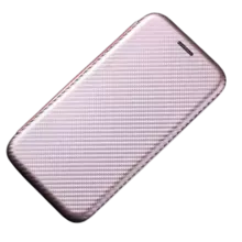 Чехол книжка для Nokia G42 Anomaly Carbon Book Rose Gold (Розовое Золото)